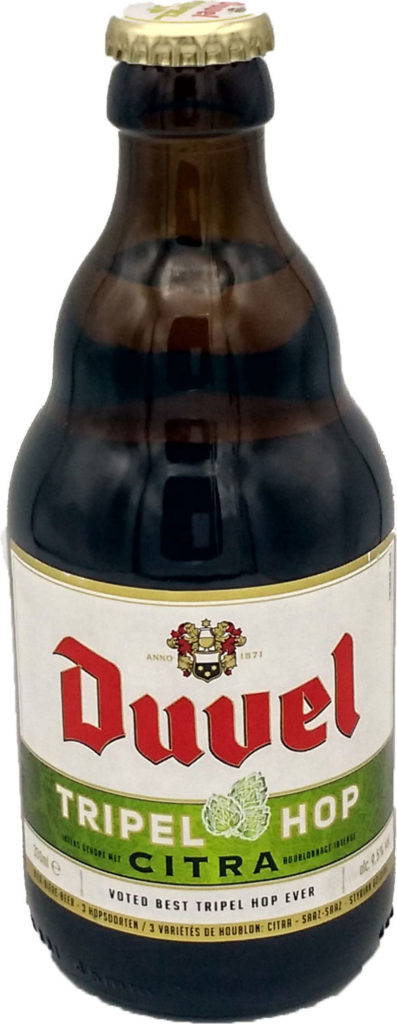 Cerveza IPA Belga Duvel Tripel Hop Citra